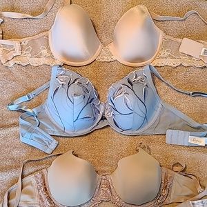 34C BRA BUNDLE -3 EUC